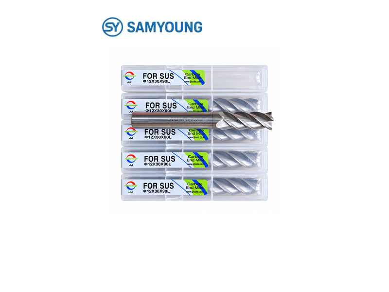 Dao phay D12x30x90L - For SUS (tinh)