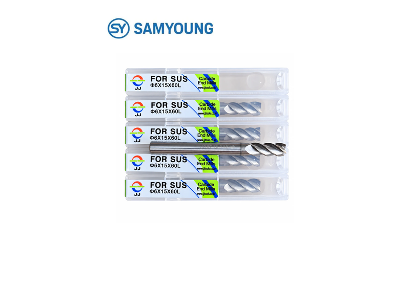 Dao phay D6x15x60L - For SUS (tinh)