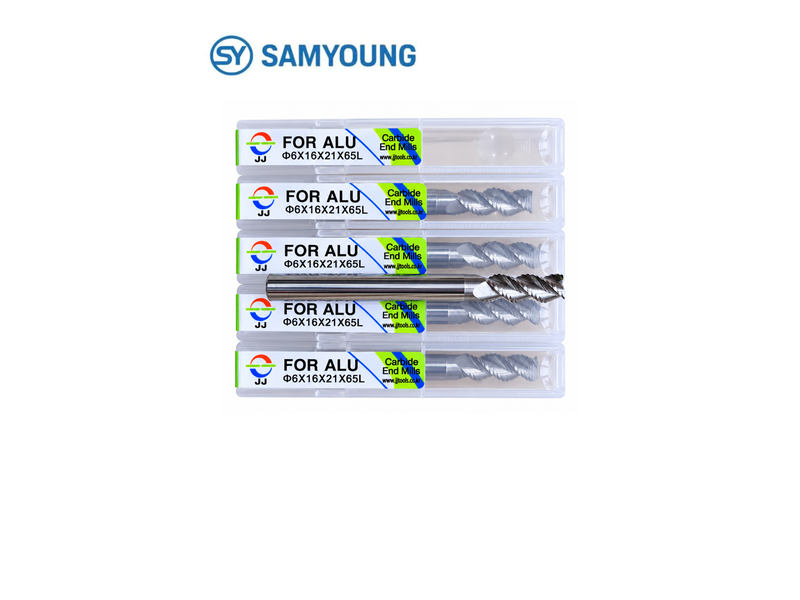 Dao phay D6x16x21x65L for ALU (thô)